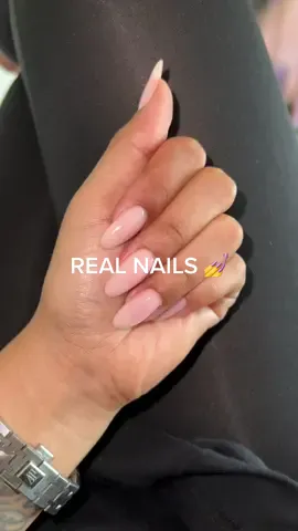 I hate my nails this long 🙄 but they kind of cute #nails #realnails 