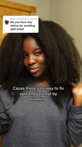 Replying to @vinevenom  If you have split ends it is better to trim it off. It will only keep splitting till it reaches your scalp. A stitch in time saves nine 🥰 To avoid split ends, incorporate more low manipulation styles like twists into your regimen. Hope this helps! 🫶🏾🫶🏾 #naturalhair #hairgrowth #hairgrowthtips #4chair #naturalhairgrowth 