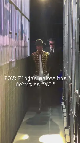It’s time! Elijah Johnson makes his debut as “MJ” on Broadway! #MJTheMusical #TheatreTok #fyp #nyc #ny #michaeljackson #Broadwaytok 