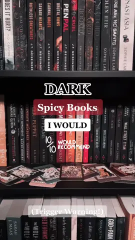 Dark Spicy Recs! 🔥 Please check the trigger warnings!  #spicyromance #spicyromancerecs #spicyromancereaders #spicyromancefyp #spicyromancebooktok #spicyromanceofbooktok #spicyromanceoftiktok #spicyromancereadersofbooktokb #spicyromancebooks #spicyromancebookrec #spicyromancebookrecs #steamyromance #steamyreads #steamybookrecs #steamyromanceaddict #steamyromancerecs #steamyromancebook #steamyromancereaders #steamyromancereadersoftiktok #steamyromancebookrecommendations #steamyromancereadersofbooktok #steamybookrecommedations #steamybookrecs #steamyromancelovers #steamybooktok🌶📚 #steamybookfyp #darkromance #darkromancereads #darkromancereaders #darkromancereadersoftiktok #spicyromancereader #darkromancebooktok #darkromancebookrec #darkromancebookrecommendation #romance #romancereads #romancereaders #romancebooktok #romancereadersoftiktok #romancereadersofbooktok #romancebooks #romancebookrecs #romancebookrecommendations #readers #readersoftiktok #readersofbooktok 