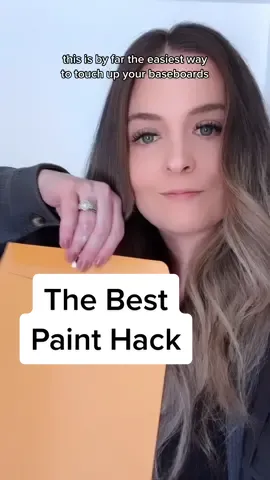 My favorite paint hack, have you done this? #painthack #diypainting #LifeHack 