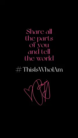 I'm finally sharing all sides of me, even the parts that don't conveniently fit other people's narratives. This is my story. ✨ Join me on this journey by sharing all the parts of you and tell the world #ThisIsWhoIAm on social media 💖 Tags: @Ogilvy @RebeccaMellinger @TrappedInTreatment 