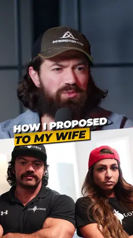The story of how I proposed to my wife and business partner.