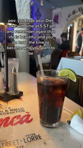 no magic supplements needed just #dietcoke 🫶 ib: @earthidiot