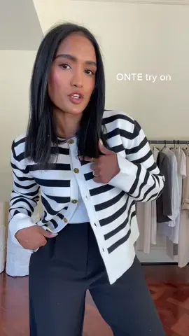 Did I say @ONTE right? 🫢 #onte #clothingtryon #tryonhaul #newin #unboxinghaul 