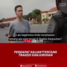 Dikutip dari Dokumenter tentang Tragedi Kanjuruhan di Channel Youtube Vice News, salah satu pihak Aparat mengatakan bahwa 