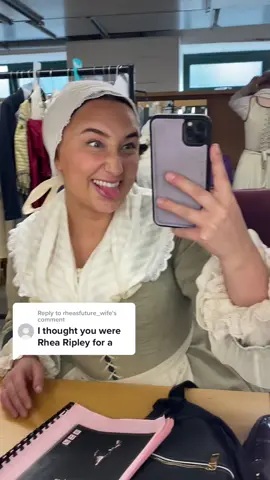 Replying to @rheasfuture_wife Rhea from thr 18th century? 💀😈⚖️✨but no, im not 💜 . . . #actorlife #WWEQueen #demibennett #rheadupe #royalrumble2023 #royalrumblewwe #wweroyalrumble #workingactor#theatre#rhearipleywwe#mamirhea#fyp#mamirhearipley#WWE#smackdown#celebritylookalike#celeblookalike 