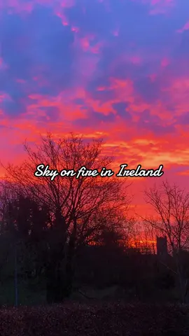 Ireland has HANDS DOWN the most incredible sunrise ive ever laid eyes on #sunrise #leavingamerica #ireland 