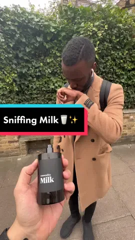 First reaction of a fragrance called MILK 🥛✨#perfumetiktok #fragrancereview #perfumereview #streetinterview 