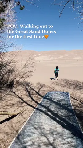 Whether itsyour first time or your hundredth, it never gets old🧡 #visitalamosa #weloveournationalpark #greatsanddunesnationalpark #alamosacolorado #greatsanddunes #alamosaco #sanluisvalleycolorado #alamosadventure #alamosa #colorado #coloradothingstodo #coloradothings #placestovisitcolorado #nationalpark #coloradocheck #nationalparks 