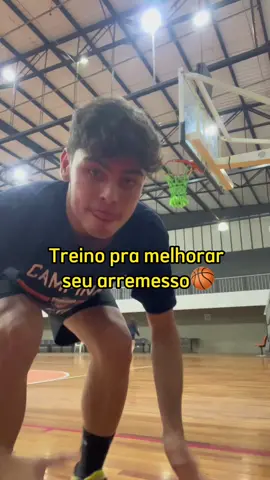 Essa rotina de treino me ajudou a mandar menos tijolada, indico muito  #basquete 