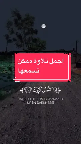 #اذا_الشمس_كورت_واذا_النجوم_انكدرت #تلاوة_خاشعة #صوت_جميل #العراق_السعوديه_الاردن_الخليج #اكسبلورexplore #قران_كريم