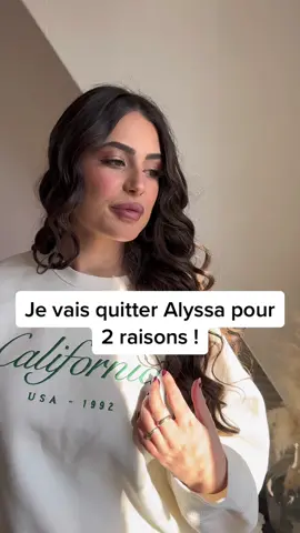 Je quitte alyssa c’est plus possible #humour 