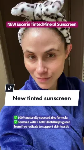 #Ad The secret to healthy skin is consistent sun protection. Check out the NEW @eucerinus  Tinted Mineral sunscreen with 5AOX Shield to help guard from free radicals & help support skin health. Check it out for yourself at Target, Walmart, or Amazon! #EucerinSun #withyouforlife 