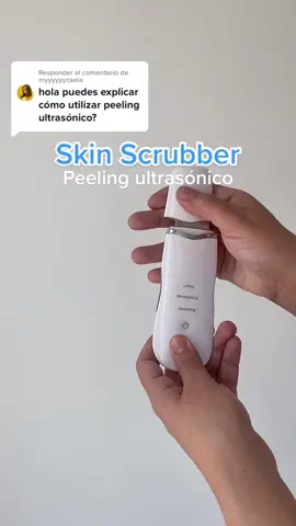 Respuesta a @myyyyyycaela Hablemos del SKIN SCRUBBER ✨  Herramienta ideal para #tratamientosfaciales  Trabaja mediante ondas de sonido 🌀  Modo Exfoliación: Elimina las celulas muertes de la superficie cutánea. Modo Penetración: Se hace elección de principio activo acorde la necesidad de la piel.   #tratamientosfaciales #ideccguadalajara #cosmetologia #cosmiatria #skinscrubber #peelingultrasonico #palaultrasonica #skincare #cosmetologa #aparatologiafacial #aparatologiaestetica 