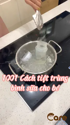 1001 Cách tiệt trùng bình sữa cho bé #babymama #babystore #lilcare #andam #mevabe 