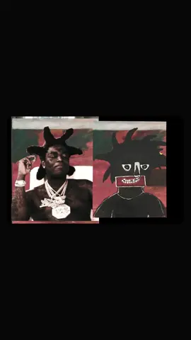 “my name is kodak black but when you see me i’m white”   #painting #kodakblack #fypシ #arttok 