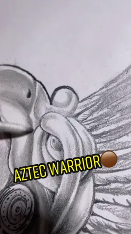 Aztec warrior🟤 USE MY SOUND 🙏#drawing #oldschool #cholo #oldschooldrawing #cortez #oldies #lowriders #chicano #501s #chicanostyle #viral #fyp #bloodinbloodoutmovie👍 