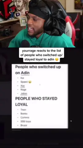 man this whole thing of this list + the ddg/bruce beef got me f’d up #yourrage #adinross #foryoupage @officialyourrage @adinross 
