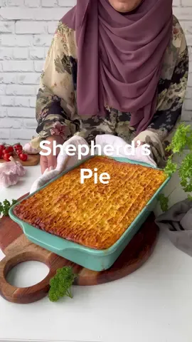 DUM KEEMA SHEPHERDS'S PIE Ramadan Recipe with groceries from @ubereats_uk For Dum Keema;  1.5 kg Lamb Mince Ginger 2 inches knob 6-7 cloves of Garlic ½ cup Yogurt 2 tsp Salt 2 tsp Garam masala 2 tsp Crushed chillies 1 tsp Chilli powder  1 tsp black pepper  1/4 cup Ghee 1/3 cup Gram flour 1 medium onion (fried)  Oil for frying onion 1 live Charcoal  2 tbsp Tomato purée  1 cup Water Vegetable;  200 g carrots  200 g Peas For Potato Mash;  1.5 kg potatoes Water to boil 100 grams butter 120ml warm milk 3 egg yolks 1/2 cup Cheddar cheese  1/4 Parmesan/hard cheese  Salt and pepper to taste 1- Take mince in a bowl and Add crushed ginger and garlic,yogurt,salt,garam masala, crushed chillies,chilli powder,black pepper,ghee and gram flour.  2- Thinly sliced the onion and fry until golden brown and add.  3- Give smoke of live charcoal and leave to marinate.  4- In a wok, heat up the same oil,  add tomato purée and cook until darkened in colour.  5- Add the marinated mince to the wok. Cook on medium flame for 3 to 4 minutes. Add more 1 cup water. Cover and cook until mince is tender and water dries up.  6- Chop the carrots and sauté.Add peas and and sauté . Remove from the heat and set aside.  7- Throughly wash , peel the potatoes and rinse. 8- Place chopped potatoes in a large saucepan, cover with cold water and cook until tender. 9- Mash the potatoes while still hot.Add knobs of butter. Add cheddar cheese, warm milk, & egg yolks. Keep mixing until smooth.  10- In the last add parmesan cheese,salt & pepper. 11- Preheat oven to 400F (200C). 12- To assemble, transfer the meat to a deep baking dish, spread veggies. Scoop mashed potatoes over the top evenly . Make some designs with a fork on top and sprinkle parmesan cheese.  13- Bake 20-25 minutes. or until mashed potato is golden brown.Cool 15 minutes before serving. #shepherdspierecipe  #ramadanrecipes 
