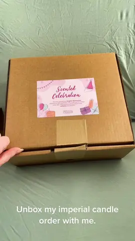 Unboxing an Imperial Candles order from their 9th anniversary celebration. @Imperial Candles #imperialcandles #myimperialcandleexperience #unboxing #unboxingvideo #candlesoftiktok #scentedcandle 