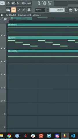 me n @prodjoshbae doing magic #cr3scent #pk #flstudio #loop #ksuave