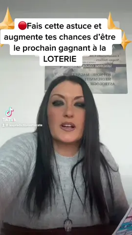 🔴Fais cette astuce et augmente tes chances d’être le nouveau gagnant à la LOTERIE ! ⭐️⚡️💫💶#viralvideo #rituel #chance #astuce #Hecate #lespredictionsdhecate #foryou #pourtoi #abonnetoi❤️❤️🙏 
