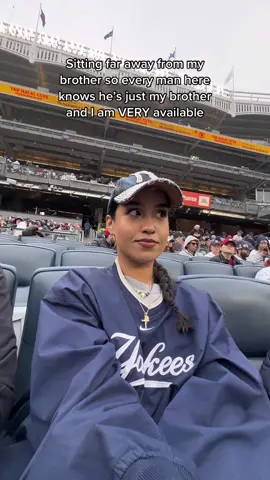 Im not WITH HIM😭😭 #brother #yankees #baseball 