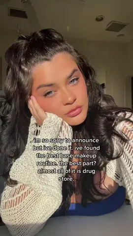like if u wanna know😏 #makeup #basemakeup #makeupartist #foundationroutine 