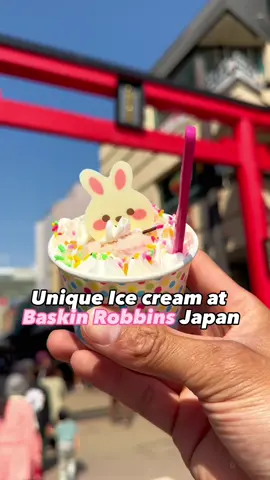 Baskin and robbins in Japan hit different! #japan #icecream #japanesesnacks 