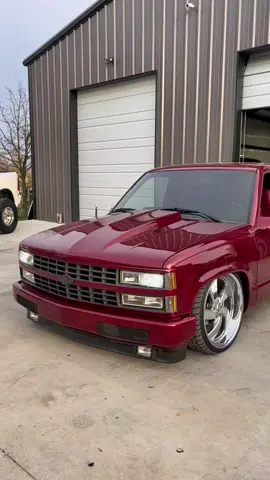 My Newest Project. 6.0 LS swapped, bagged OBS #chevy #singlecab #lsswap #obs #fyp #fypシ 