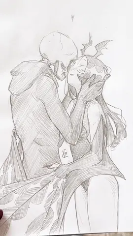day 67🦇💀♥️ #draweveryday #drawingchallenge #sketchbooktours #originalcharacters #illustrators #pencilsketches #sketchbookinspo 