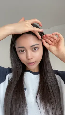 流せる2wayな前髪つくった💇🏻‍♀️🤍