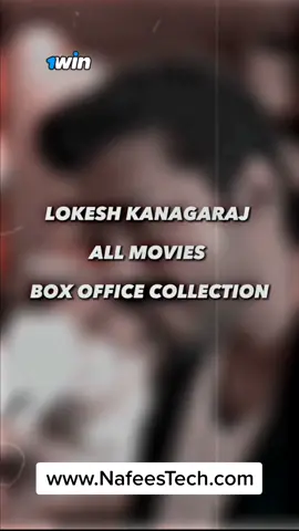 Lokesh Kanagaraj All Movies Box Office Collection #lokeshkanagaraj #movies #boxoffice #collection #indianmovies #100croreclub #bollywood #tiktok #2023 #foryou 