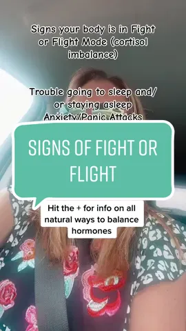 Symptoms of fight or flight can completely overtake our lives. So glad i found a natural way to get my body out of fight or flight. #fyp #foryoupage #MomsofTikTok #momtok #momsover30 #momsover40 #hormoneimbalance #cortisolimbalance #gutbrainaxis #mentalwellness #guthealth #fightorflight 