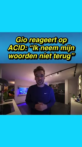 Ben jij team Gio of team ACID?? 🤔 • 🎥: @Gio Latooy #gio #giolatooy #acid #reactie #Vlog 