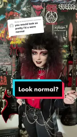Replying to @krazy.karma #whocares #goth #tradgoth #spiderwebeyeliner #fashion #looknormal #lookhowyouwant 