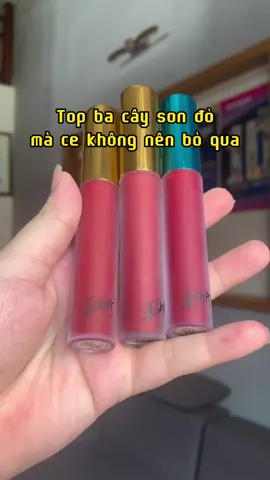 Top ba tone son đỏ hot nhà #bbia #gialoi #tiktokshop #xuhuong #trending #xuhuongtiktok #sonmoi #bbia03 #bbia14 #bbia15 