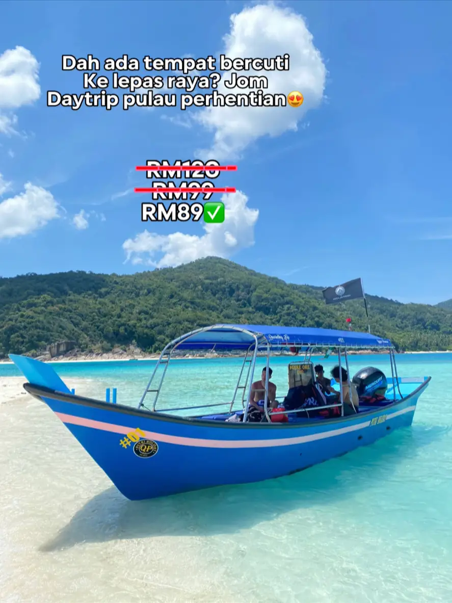 Tunggu apa lagi ? Cepat bookin lepas raya sebelum penuh 😍#perhentianputera #pakejmurahpulauperhentian #pulauperhentian #daytrippulauperhentian #longbeach #tiktokguru #pulauperhentiankecik 