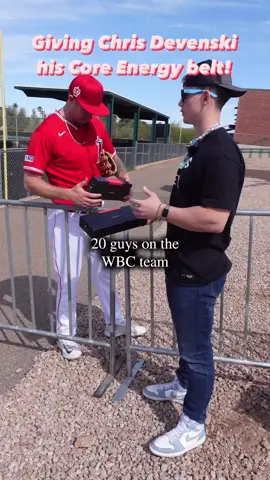 It was so cool to give players a belt that can SERIOUSLY help improve their game💯we met Chris Devenski last season and he was happy to see us again, let alone with a gift🎁we’ve teamed up with @coreenergybelt as a #CoreEnergyPartner for this season! Click the link in our bio to head over to their website to learn more and see how you can get your own! #MLB #baseball #homerun #strikeout 