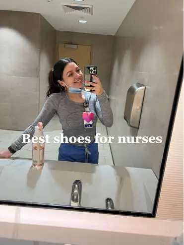 No but seriously, my hokas save my feet every shift #nursetok #nursefitcheck #hokanurseshoe #hokaarahi6 #nursenecessities #bestnurseshoes 