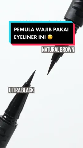 Tersedia dalam dua warna! Kamu mau pilih yang mana? Checkout Maybelline Hypersharp Extreme Eyeliner sekarang ya, bestie! 😉♥️ #WeAreMaybelline #Maybellinelndonesia #MakeupMataAntiGeser #InspirasiRamadanTikTokShop #FUNtasticPayday