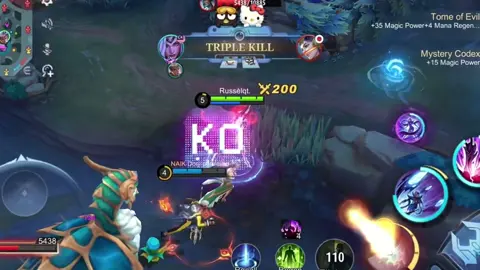 Freestyle infront Dyroth & Chou!🗿#mobilelegends #mobilelegends_id #mlbb #fyp #valentina 