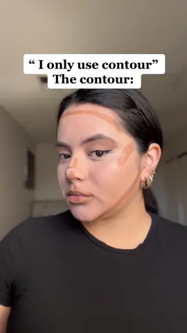 Do you know anyone who wears contour only? #makeup#makeupfyp#contour#contourtutorial