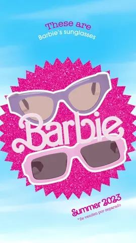Los lentes de Barbie 🕶️💕 #barbie #barbietrend #sunglasses #lentes #fashion #sunglasses 