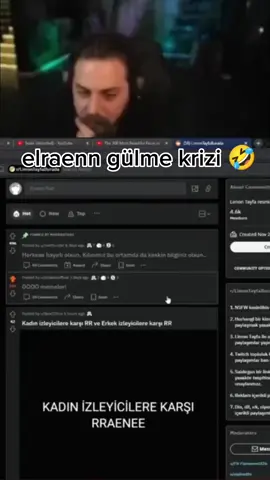 elraenn gülme krizine giriyor🤣#komik #izliyor #duet #montaj #fyp #beniöneçıkart 