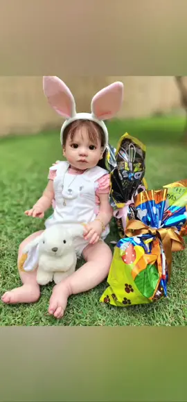 Feliz Páscoa 🐰🪺🌿✝️🩷 . Sigam meu insta @adrianarebornbabies . . #fabulous #fabulousbaby  #fairy  #adorablebaby #motherlove #precious #trending #rebornhobby 