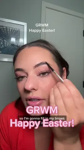 This morning was actual chaos #grwm #grwmmakeup #getreadywithme #makeup #eastersunday #makeuptok 