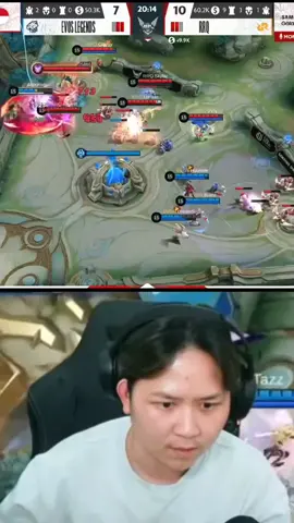 Reaksi REKT GAME KE 5 EVOS VS RRQ #alterego #jonathanliandi #oura #bkent #reaction #evos #mlbb #reaksistreamer #rrqhoshi #kingdom 