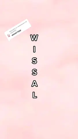 Réponse à @wissal93k autre prénom 